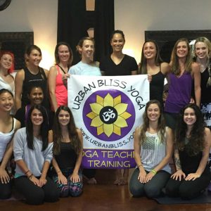 Yoga Teacher Training with Urban Bliss Yoga