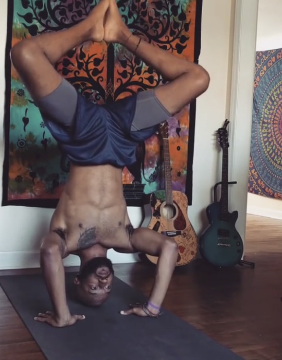 Tripod-Supported-Headstand-inversion Tripod, Inversion, Supported Headstand