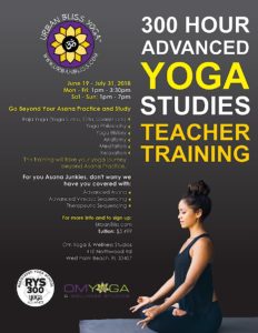 300 hour Yoga Teacher Training in West Palm Beach