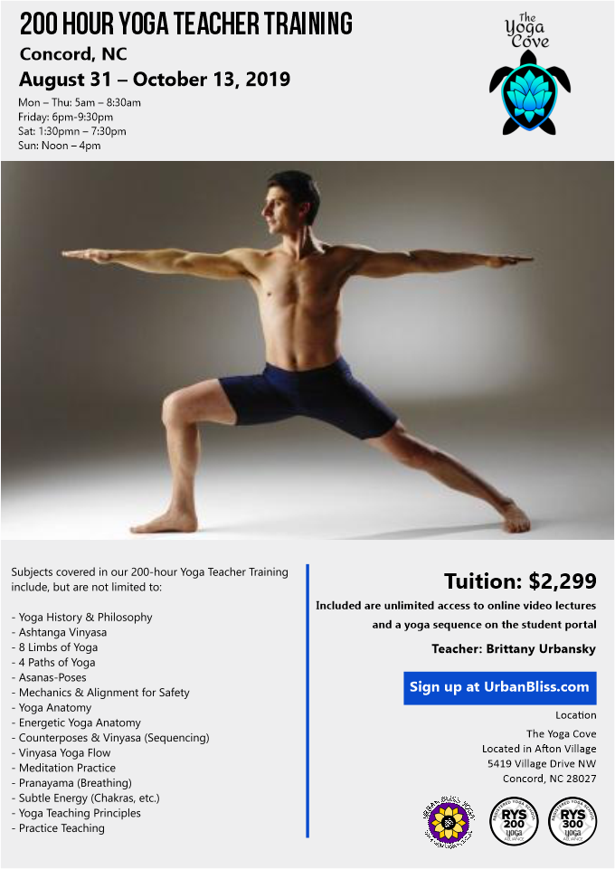 Yoga Teacher Training in North Carolina