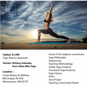 Albuquerque Yoga Teacher Training