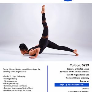 Albuquerque Yin Yoga Certification