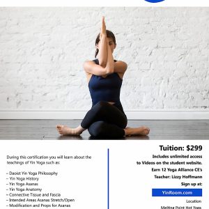 Yin yoga certification in Huntersville, nc